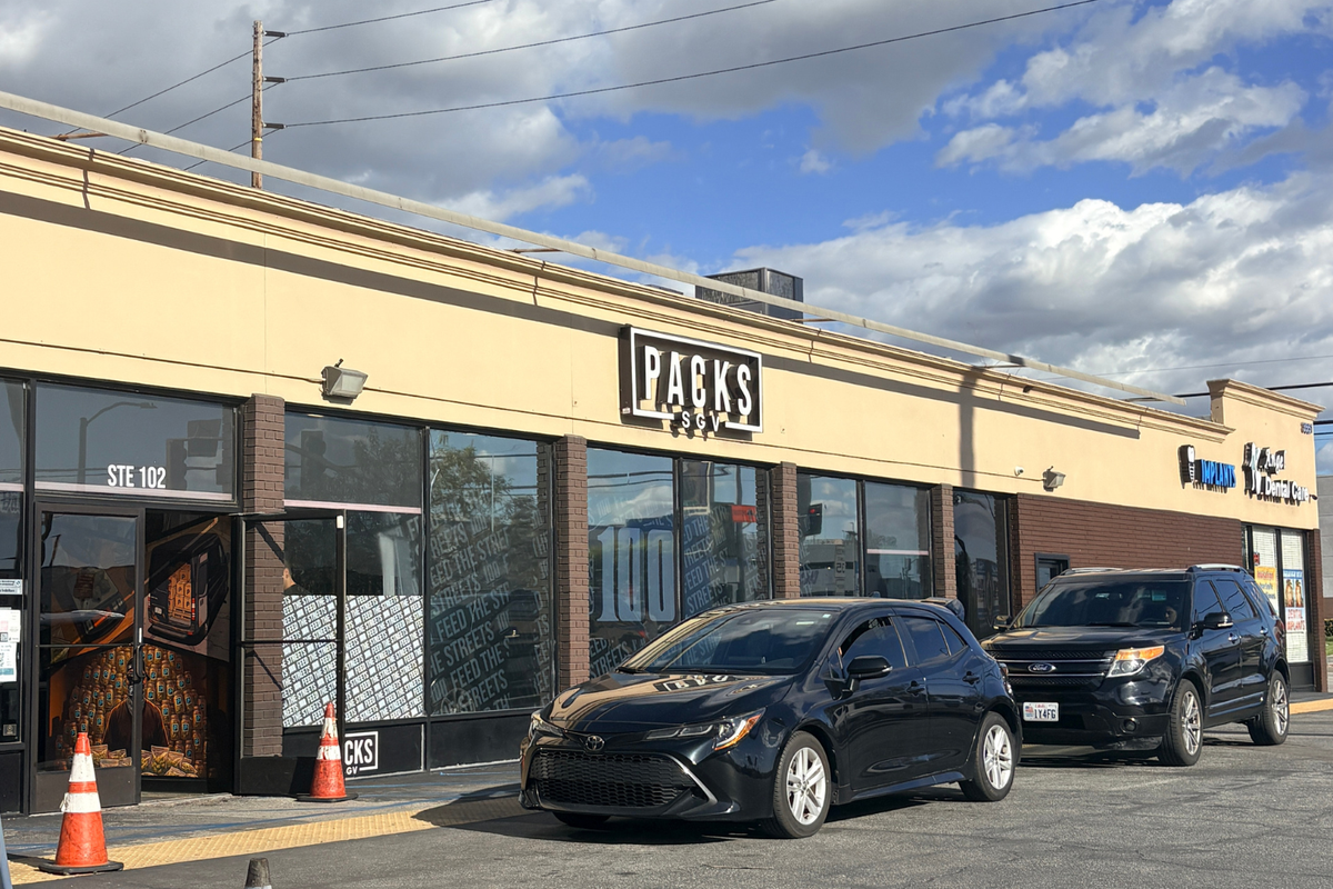 Packs Club weed dispensary exterior in El Monte San Gabriel Valley