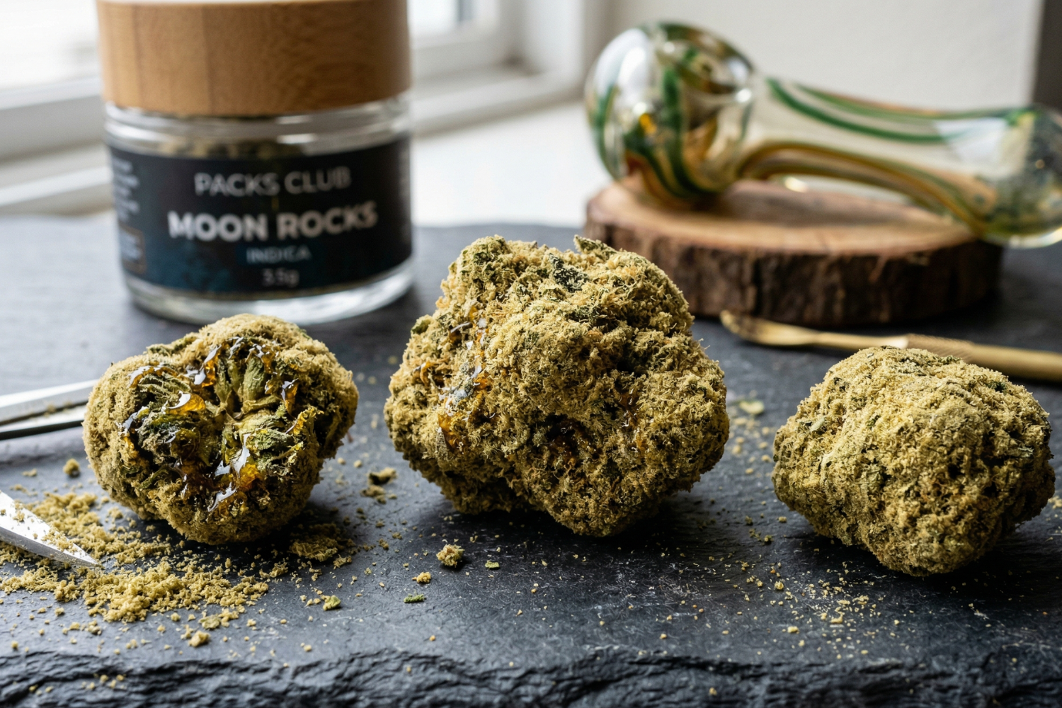 Weed Moon Rocks: What They Are and How to Smoke Them – PACKS Club