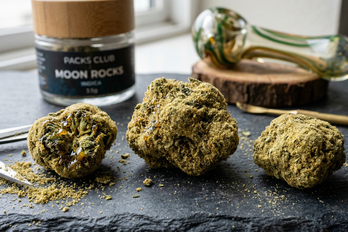 Packs Club moon rocks